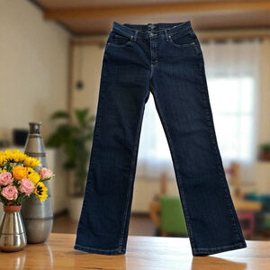 Riders By Lee Denim Jeans Classic Fit Womens 14 M BLUE Mid-Rise Jeans Cowgirl